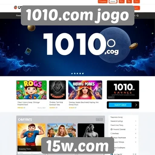 Análise da interface do site 1010.com